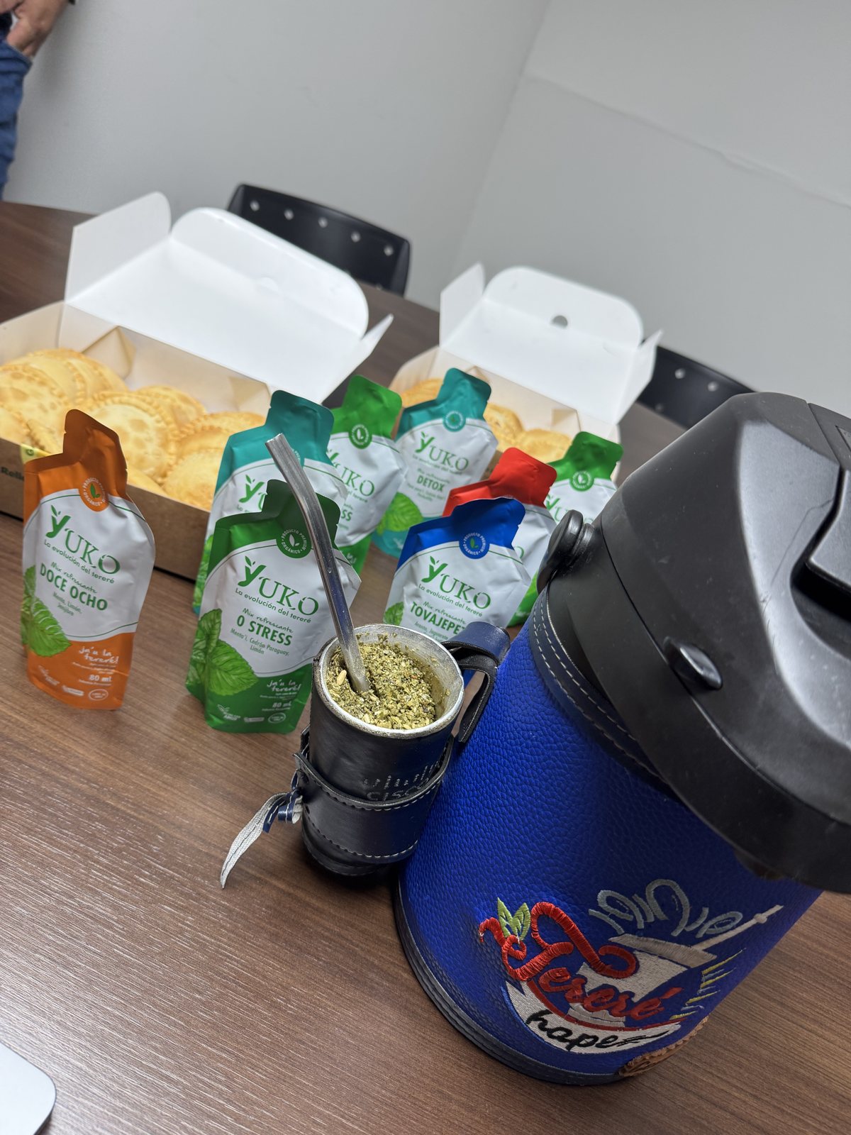 Tereré preparado con YUKO